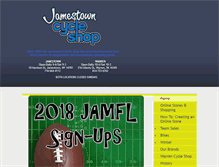 Tablet Screenshot of jamestowncycleshop.com